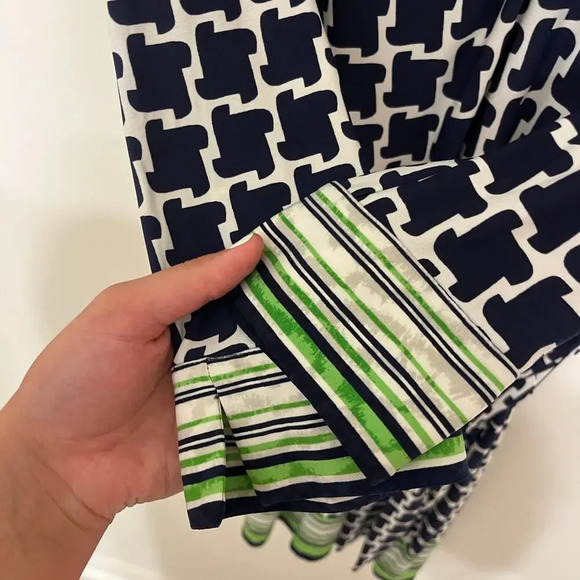 laundry by shelli segal long sleeve dress 4 small - Picture 3 of 5